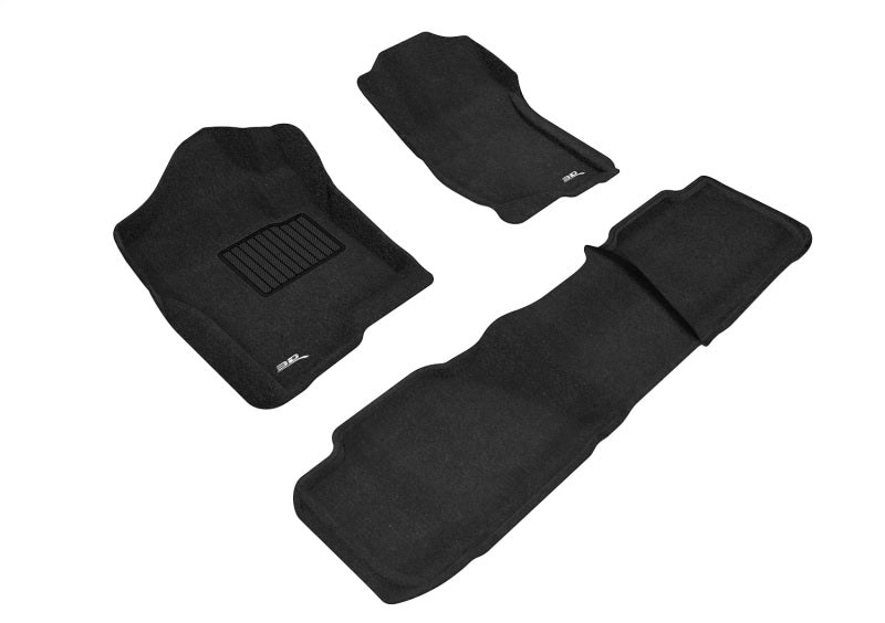 3D Maxpider 07-14 Chevrolet Tahoe With Bench 2nd Row Elegant 1st 2nd Row - Floor Mat Set (Black) 3D Maxpider 07-14 Chevrolet Tahoe With Bench 2nd Row Elegant 1st 2nd Row - Floor Mat Set (Black)