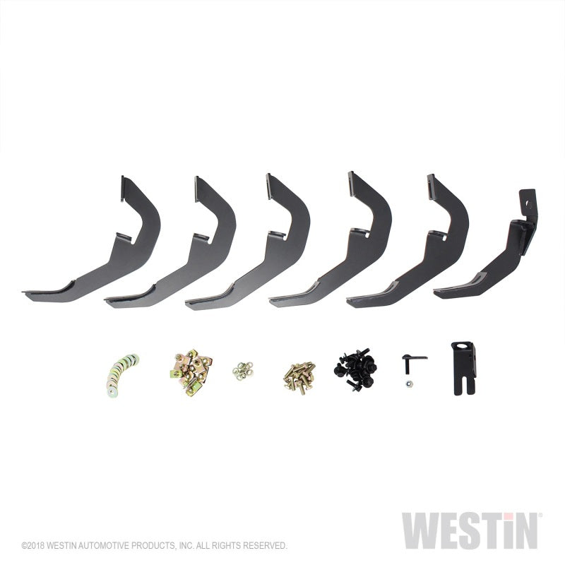 Westin 2015-2018 Ford F-150 SuperCab PRO TRAXX 6 Oval Nerf Step Bars - Black Westin 2015-2018 Ford F-150 SuperCab PRO TRAXX 6 Oval Nerf Step Bars - Black
