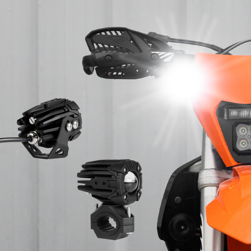XK Glow 2in Dual Mode LED Driving Light Kit for Motorcycles, UTVs & ATVs XK Glow 2in Dual Mode LED Driving Light Kit for Motorcycles, UTVs & ATVs