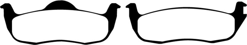 EBC 05-10 Jeep Commander 3.7 Greenstuff Rear Brake Pads EBC 05-10 Jeep Commander 3.7 Greenstuff Rear Brake Pads