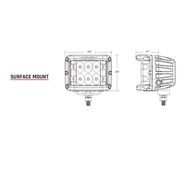 Rigid Industries 2022+ Toyota Tundra A-Pillar Lighting Kit (Fits 360-Series, D-SS Series) Rigid Industries 2022+ Toyota Tundra A-Pillar Lighting Kit (Fits 360-Series, D-SS Series)