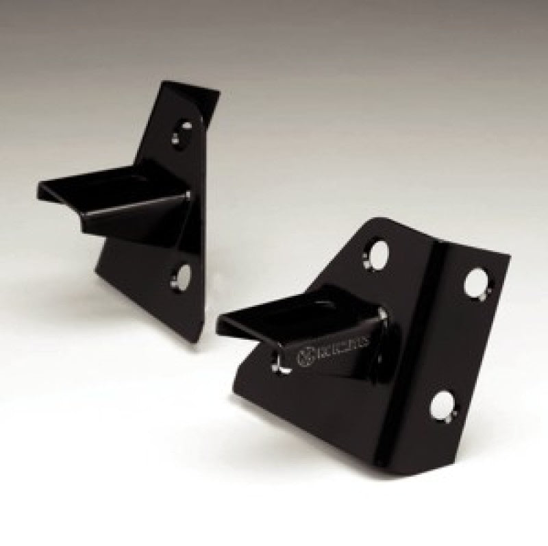 KC HiLiTES 86-95 Jeep YJ Windshield Hinge Light Mount Bracket Set (Pair) - Black KC HiLiTES 86-95 Jeep YJ Windshield Hinge Light Mount Bracket Set (Pair) - Black