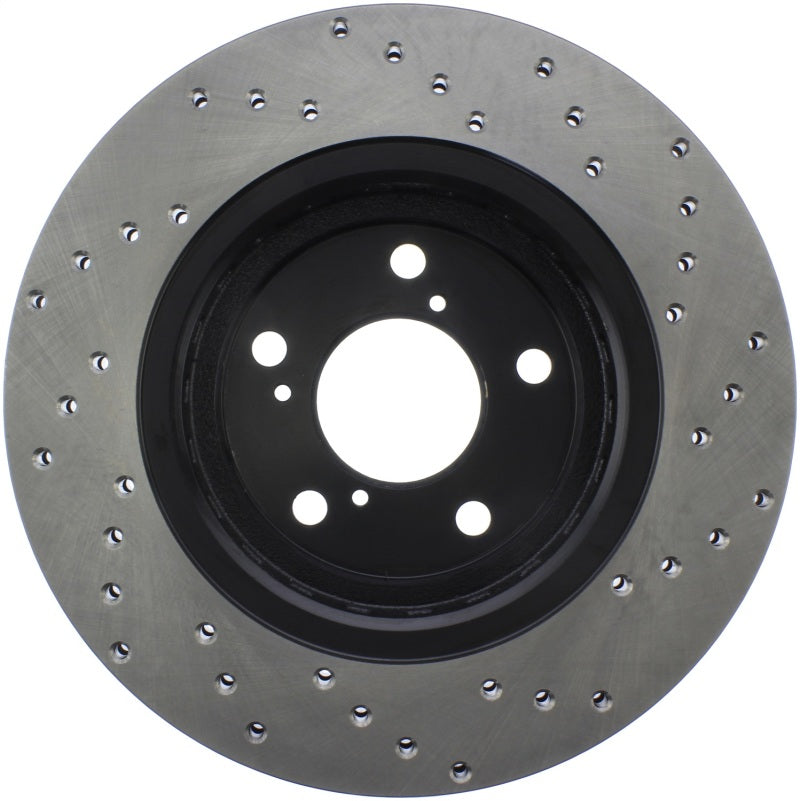 StopTech Sport Cross Drilled Brake Rotor - Front Left StopTech Sport Cross Drilled Brake Rotor - Front Left