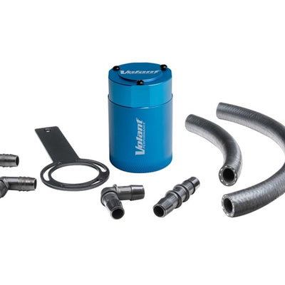 Volant 19-23 Dodge Ram 1500 5.7L V8 3oz Aluminum Oil Catch Can w/Mounting Bracket - Blue