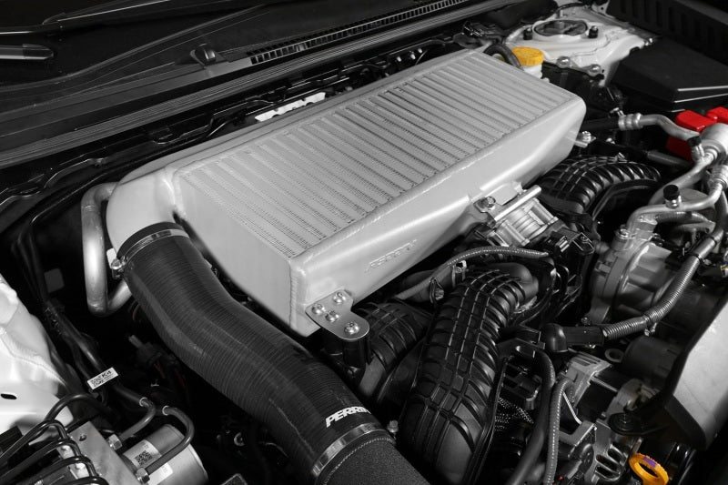 PERRIN 22-25 Subaru WRX / 19-25 Ascent / 20-25 Outback & Legacy Turbo Top Mount Intercooler - Silver PERRIN 22-25 Subaru WRX / 19-25 Ascent / 20-25 Outback & Legacy Turbo Top Mount Intercooler - Silver