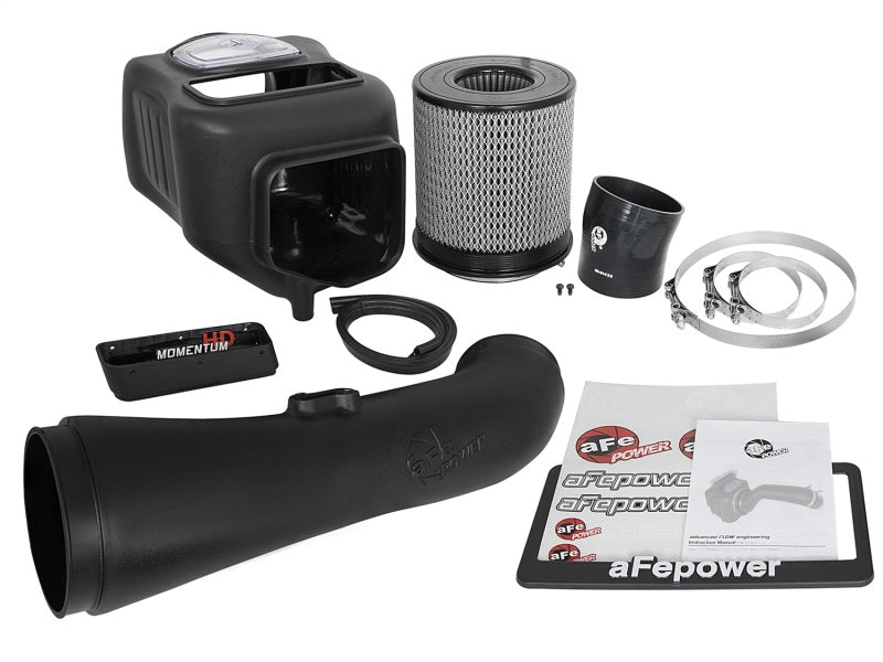 aFe Momentum HD Pro DRY S 2017 GM Diesel Trucks V8-6.6L Cold Air Intake System aFe Momentum HD Pro DRY S 2017 GM Diesel Trucks V8-6.6L Cold Air Intake System