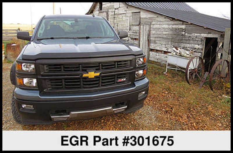 EGR 16+ Chev Silverado LD Superguard Hood Shield - Matte EGR 16+ Chev Silverado LD Superguard Hood Shield - Matte