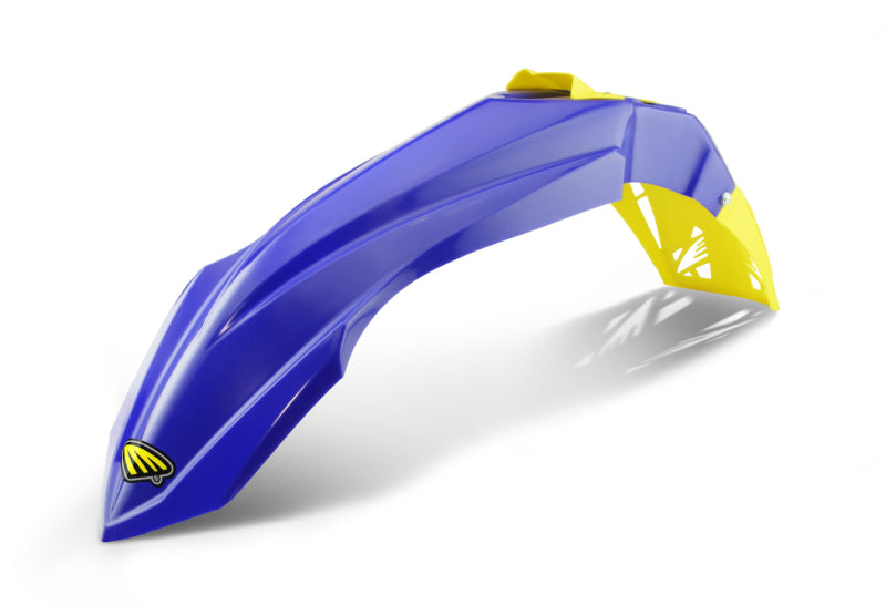 Cycra 15-21 Yamaha YZ125 Cycralite Front Fender - Blue W/ Gold Vent Cycra 15-21 Yamaha YZ125 Cycralite Front Fender - Blue W/ Gold Vent