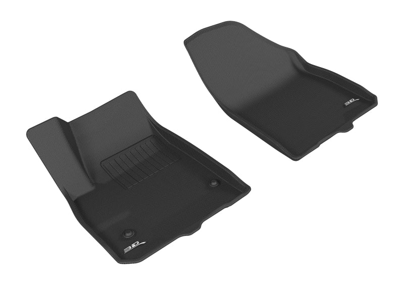 3D MAXpider 2017-2020 Cadillac XT5 Kagu 1st Row Floormat - Black 3D MAXpider 2017-2020 Cadillac XT5 Kagu 1st Row Floormat - Black