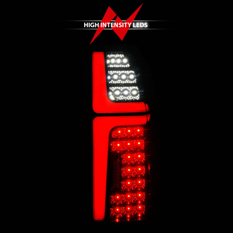 ANZO 15-20 Chevrolet Tahoe Sequential LED Tube Taillights Black ANZO 15-20 Chevrolet Tahoe Sequential LED Tube Taillights Black