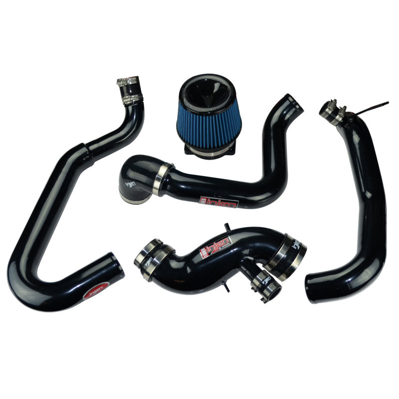 Injen 03-06 Evo 8/9/MR Cast Aluminum Intake System w/ Full Intercooler Piping Black Short Ram Intake Injen 03-06 Evo 8/9/MR Cast Aluminum Intake System w/ Full Intercooler Piping Black Short Ram Intake