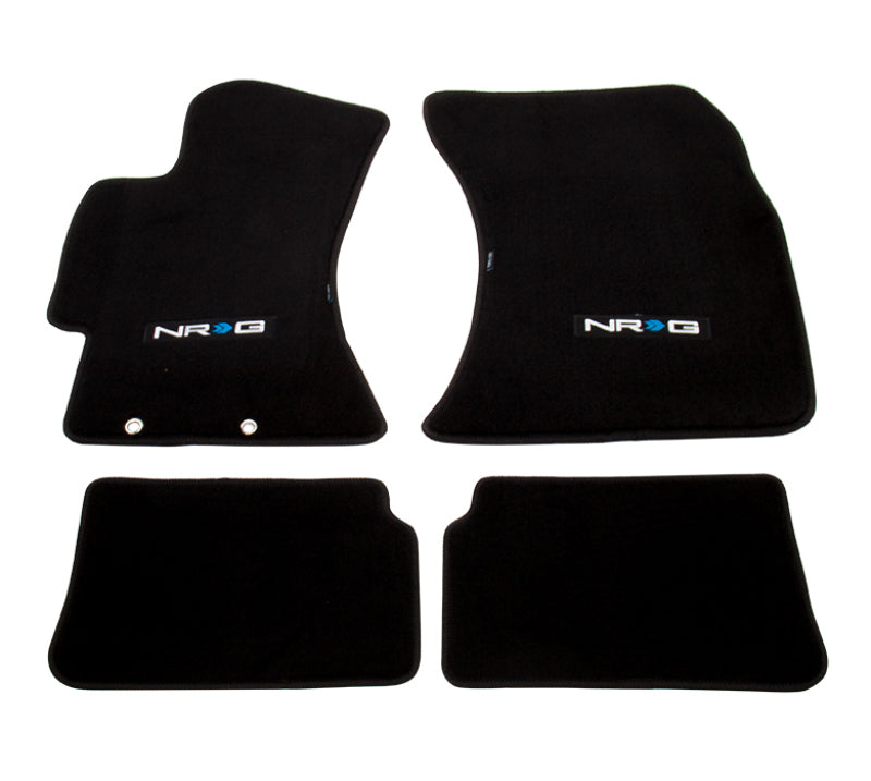 NRG Floor Mats - 2009-2011 Subaru Impreza WRX/STi (NRG Logo) - 4pc. NRG Floor Mats - 2009-2011 Subaru Impreza WRX/STi (NRG Logo) - 4pc.