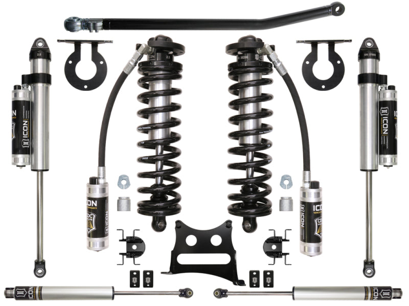 ICON 05-16 Ford F-250/F-350 2.5-3in Stage 4 Coilover Conversion System ICON 05-16 Ford F-250/F-350 2.5-3in Stage 4 Coilover Conversion System