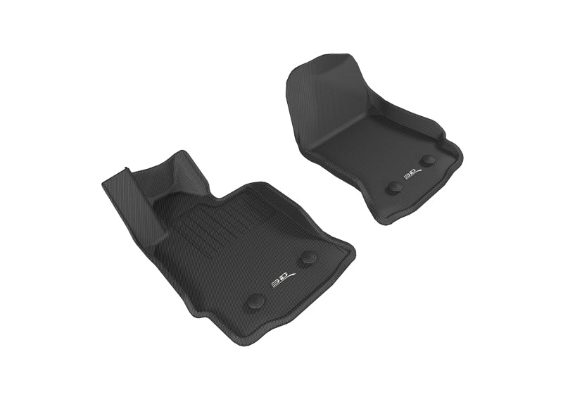 3D MAXpider 2015-2019 Chevrolet Corvette Kagu 1st Row Floormat - Black 3D MAXpider 2015-2019 Chevrolet Corvette Kagu 1st Row Floormat - Black