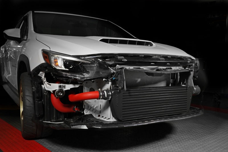 Perrin 22-23 Subaru WRX Front Mount Intercooler Kit (Red Tubes & Black Core) Perrin 22-23 Subaru WRX Front Mount Intercooler Kit (Red Tubes & Black Core)