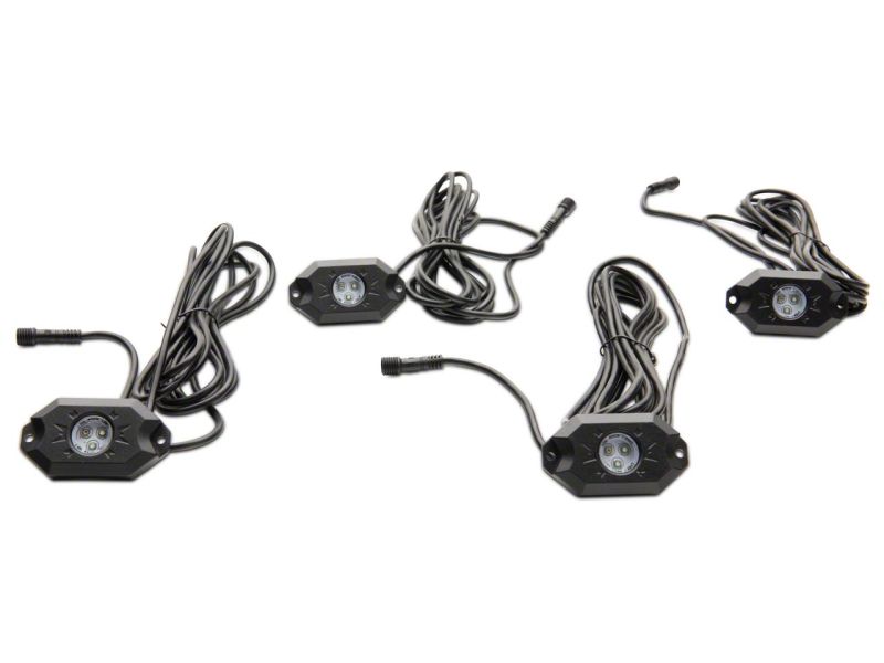 Raxiom Axial MultiColor Underbody Rock Light Kit w/ BTH Remote Universal (Some Adaptation Required) Raxiom Axial MultiColor Underbody Rock Light Kit w/ BTH Remote Universal (Some Adaptation Required)