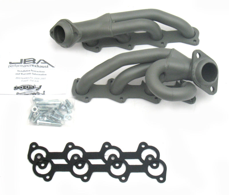 JBA 04-08 Ford F-150 4.6L 2V 1-1/2in Primary Ti Ctd Cat4Ward Header JBA 04-08 Ford F-150 4.6L 2V 1-1/2in Primary Ti Ctd Cat4Ward Header