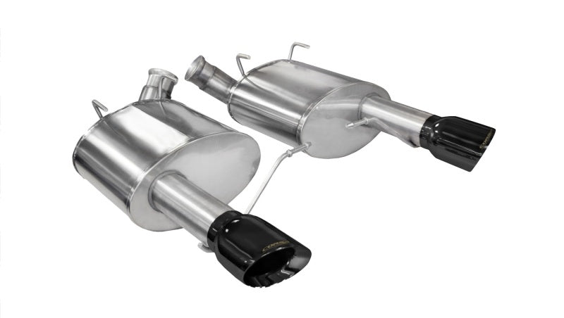Corsa 2011-2014 Ford Mustang GT/Boss 302 5.0L V8 Black Xtreme Axle-Back Exhaust Corsa 2011-2014 Ford Mustang GT/Boss 302 5.0L V8 Black Xtreme Axle-Back Exhaust