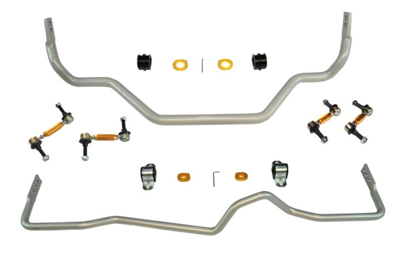 Whiteline 03-08 Nissan 350Z / Infinti G35 Front and Rear Swaybar Assembly Kit Whiteline 03-08 Nissan 350Z / Infinti G35 Front and Rear Swaybar Assembly Kit