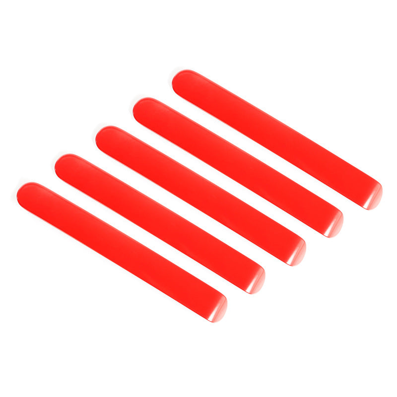 Rugged Ridge Door Handle Inserts Red 07-18 Jeep Wrangler JK 4Door Rugged Ridge Door Handle Inserts Red 07-18 Jeep Wrangler JK 4Door