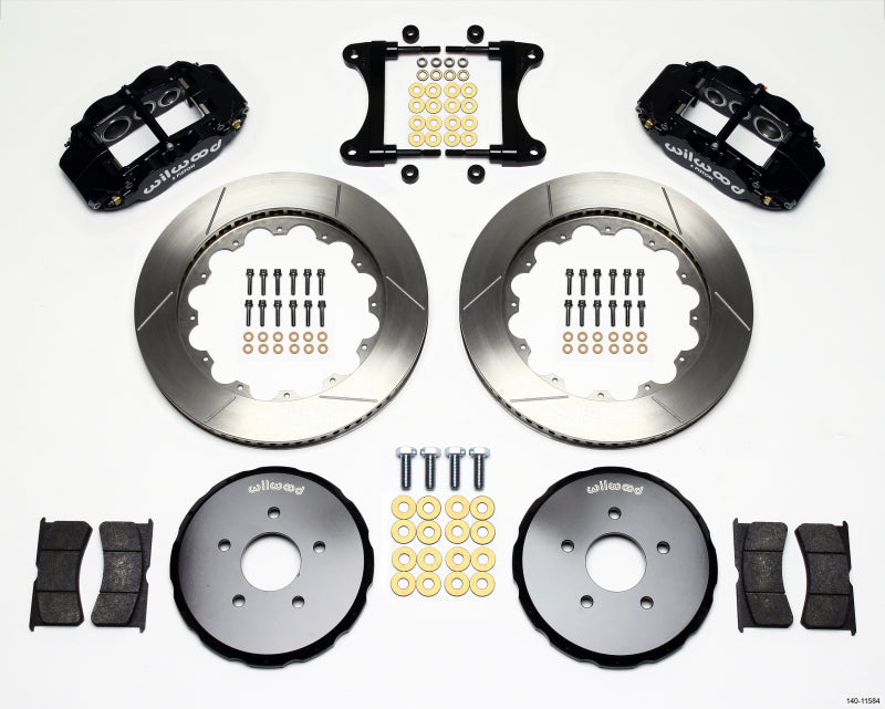 Wilwood Narrow Superlite 6R Front Hat Kit 14.00in Nissan 370Z/Fiti G37 Wilwood Narrow Superlite 6R Front Hat Kit 14.00in Nissan 370Z/Fiti G37