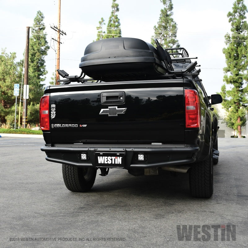 Westin 15-22 Chevrolet Colorado Outlaw Rear Bumper - Textured Black Westin 15-22 Chevrolet Colorado Outlaw Rear Bumper - Textured Black