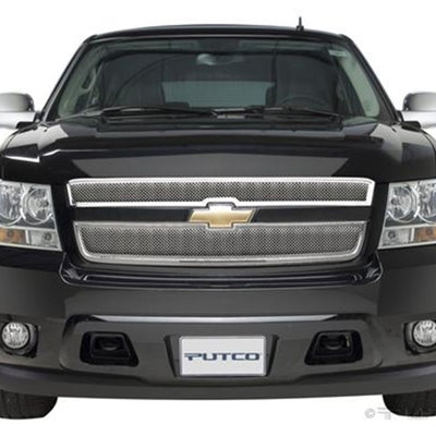 Putco 07-14 Chevrolet Suburban - Bolt on Liquid Mesh Grilles