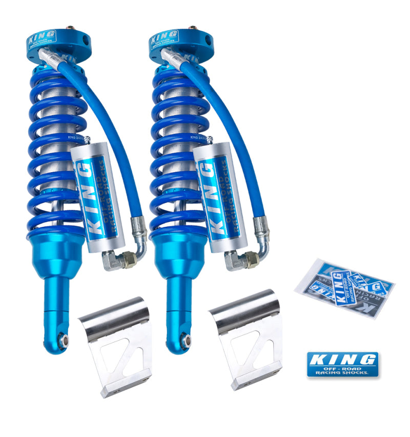 King Shocks 2005+ Toyota Tacoma (6 Lug) Front 2.5 Dia Remote Reservoir Coilover (Pair) King Shocks 2005+ Toyota Tacoma (6 Lug) Front 2.5 Dia Remote Reservoir Coilover (Pair)