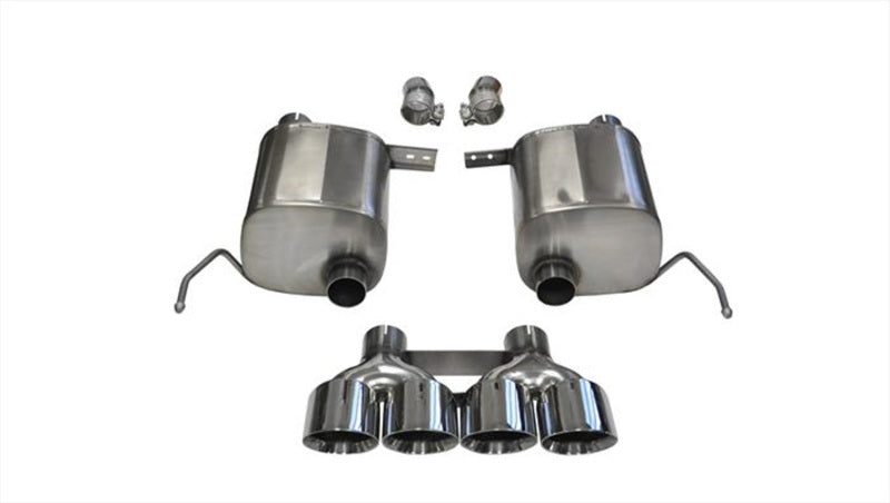 Corsa 2014-2019 Corvette C7 Coupe 6.2L V8 AT/MT 2.75in Valve-Back Dual Rear Exit Polished Xtreme Exh Corsa 2014-2019 Corvette C7 Coupe 6.2L V8 AT/MT 2.75in Valve-Back Dual Rear Exit Polished Xtreme Exh