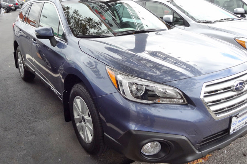 Rally Armor 15-19 Subaru Outback Black UR Mud Flap w/ Grey Logo Rally Armor 15-19 Subaru Outback Black UR Mud Flap w/ Grey Logo