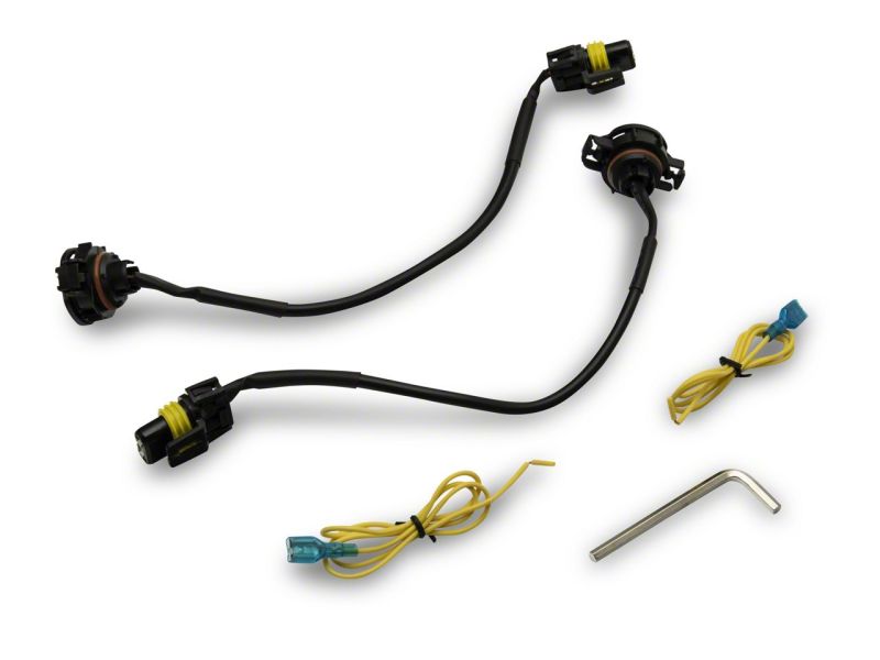 Raxiom 07-23 Jeep Wrangler JK & JL Axial Series Halo LED Fog Lights- Amber Raxiom 07-23 Jeep Wrangler JK & JL Axial Series Halo LED Fog Lights- Amber