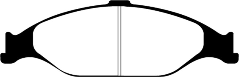 EBC 99-04 Ford Mustang 3.8 Greenstuff Front Brake Pads EBC 99-04 Ford Mustang 3.8 Greenstuff Front Brake Pads