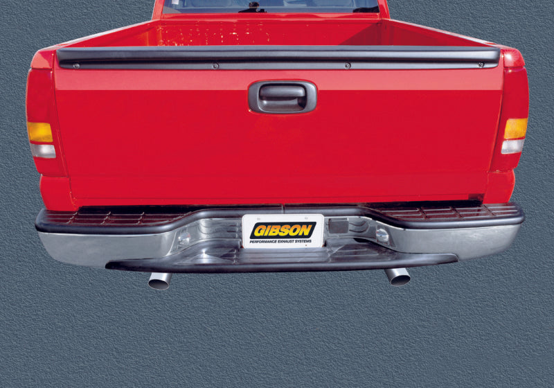 Gibson 11-19 Chevrolet Silverado 2500 HD LT 6.0L 3.5in/3in Cat-Back Dual Split Exhaust - Aluminized Gibson 11-19 Chevrolet Silverado 2500 HD LT 6.0L 3.5in/3in Cat-Back Dual Split Exhaust - Aluminized