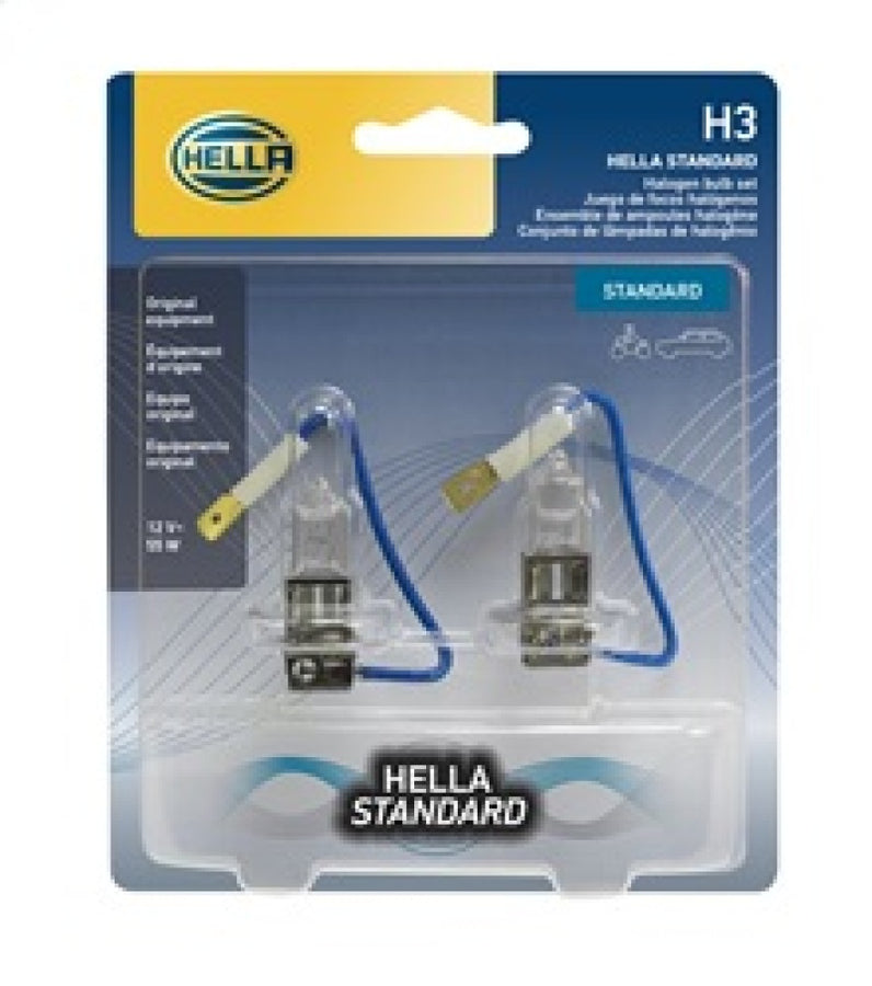 Hella Bulb H3 12V 55W Pk22S T325 (2) Hella Bulb H3 12V 55W Pk22S T325 (2)