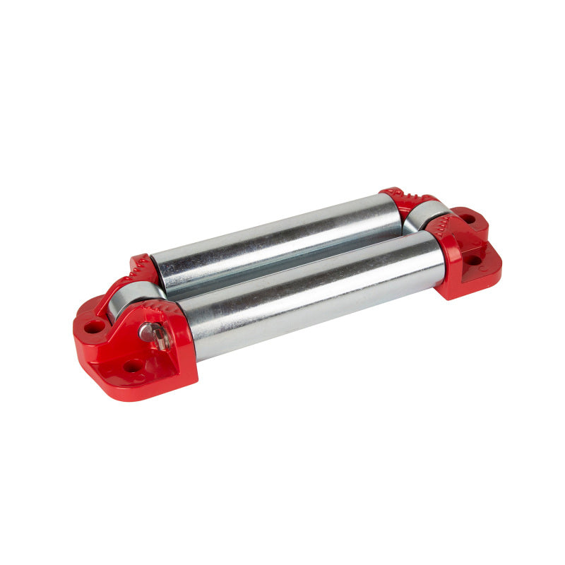 Rugged Ridge 4-Way Red Fairlead Roller Rugged Ridge 4-Way Red Fairlead Roller