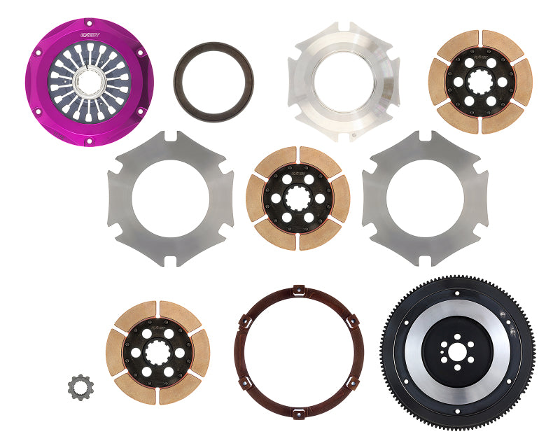 Exedy 1993-1994 Nissan Skyline GTR L6 Hyper Triple Cerametallic Clutch Rigid Exedy 1993-1994 Nissan Skyline GTR L6 Hyper Triple Cerametallic Clutch Rigid