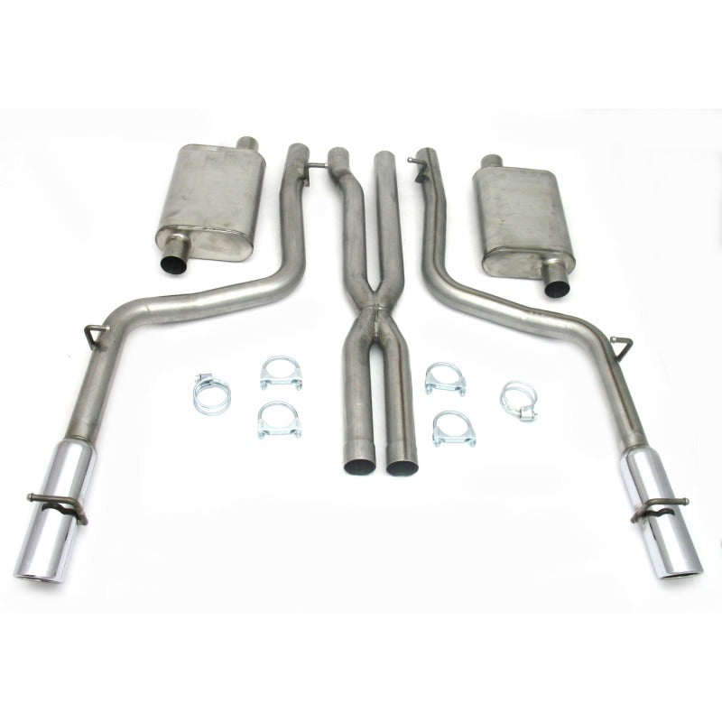 JBA 05-10 Chrysler/Dodge Cars 5.7L 409SS Dual Rear Exit Cat-Back Exhaust JBA 05-10 Chrysler/Dodge Cars 5.7L 409SS Dual Rear Exit Cat-Back Exhaust