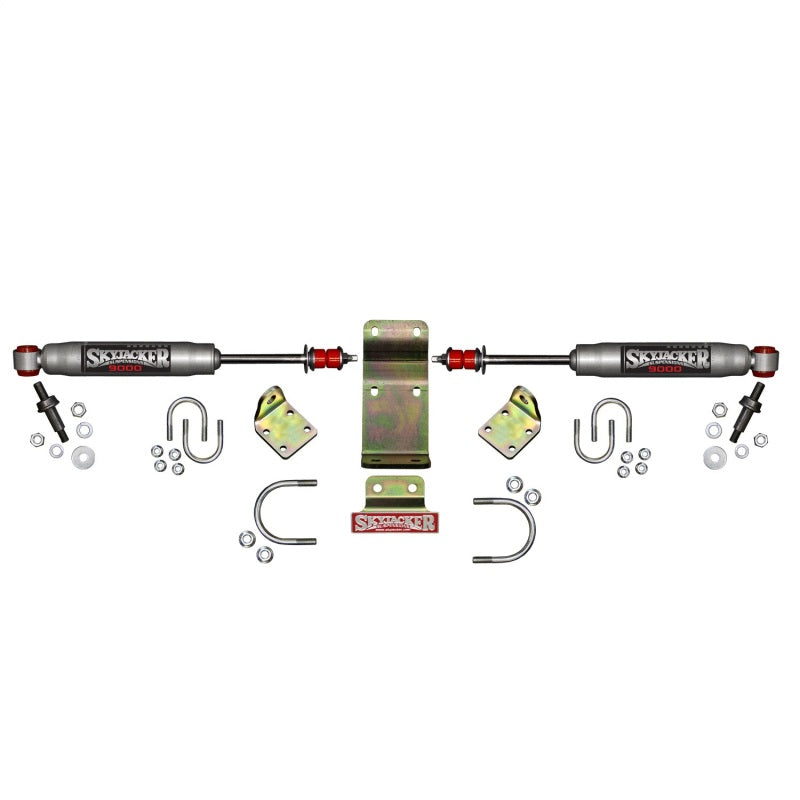 Skyjacker 2018 Jeep Wrangler JL - Silver Dual Steering Damper Kit Skyjacker 2018 Jeep Wrangler JL - Silver Dual Steering Damper Kit