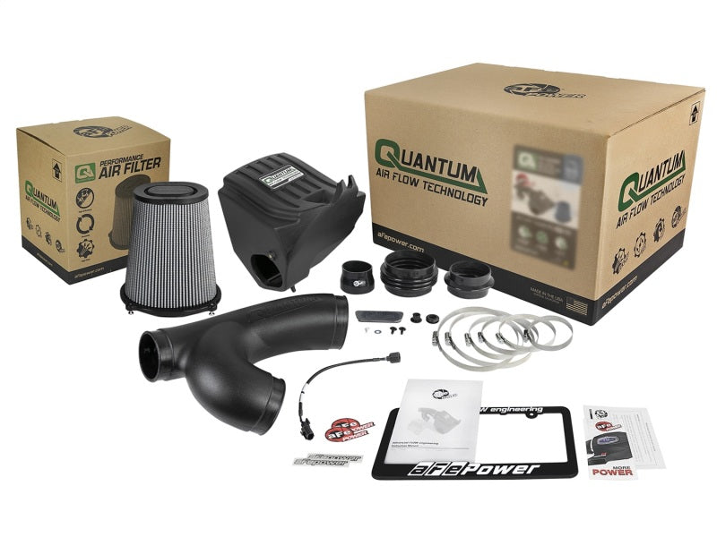 aFe Quantum Pro DRY S Cold Air Intake System 15-18 Ford F150 EcoBoost V6-3.5L/2.7L - Dry aFe Quantum Pro DRY S Cold Air Intake System 15-18 Ford F150 EcoBoost V6-3.5L/2.7L - Dry