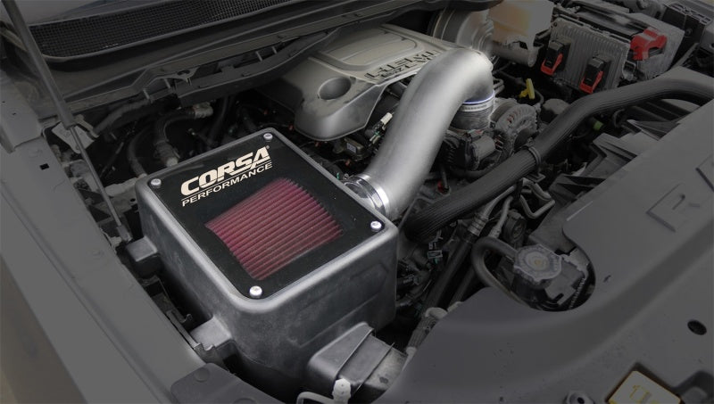 Corsa 2019-2024 Dodge Ram 1500 5.7L V8 Cold Air Intake with DryTech air filter Corsa 2019-2024 Dodge Ram 1500 5.7L V8 Cold Air Intake with DryTech air filter