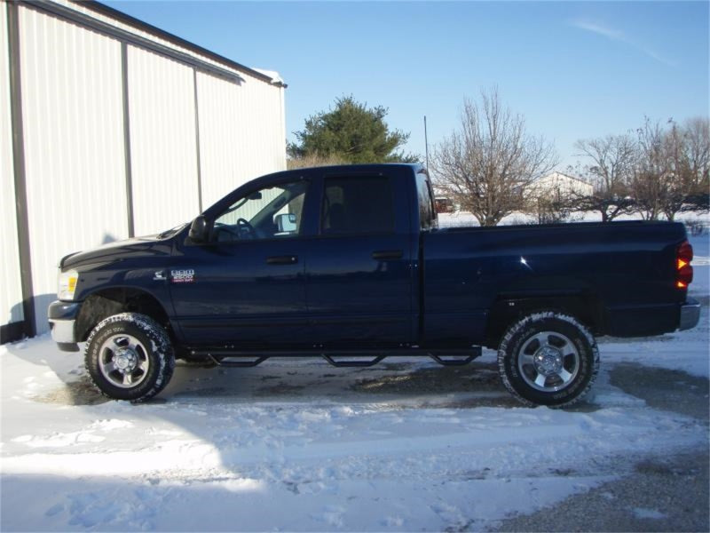 N-Fab Nerf Step 02-08 Dodge Ram 1500/2500/3500 Quad Cab 6.4ft Bed - Gloss Black - Bed Access - 3in N-Fab Nerf Step 02-08 Dodge Ram 1500/2500/3500 Quad Cab 6.4ft Bed - Gloss Black - Bed Access - 3in