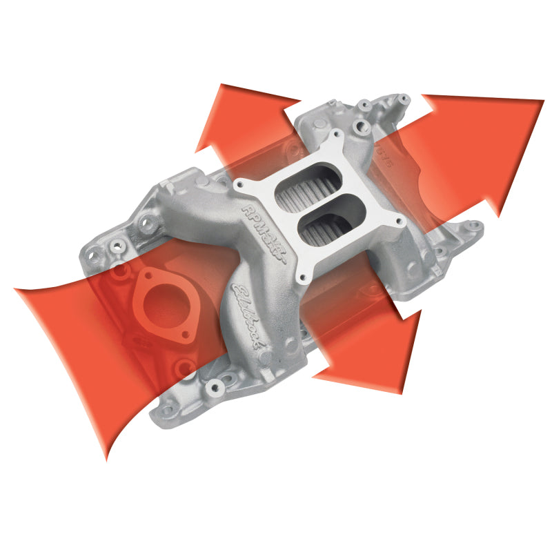 Edelbrock 340-360 Chry RPM Air-Gap Manifold Edelbrock 340-360 Chry RPM Air-Gap Manifold