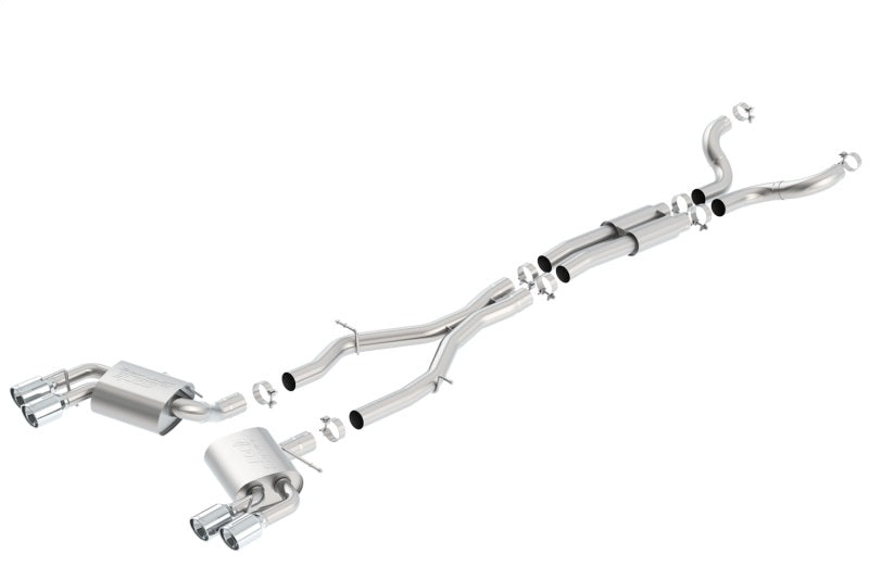 Borla 16-17 Camaro SS 6.2L Dual Tip Dual Split Rear Exit Dual Mode Catback Exhaust (NPP) Borla 16-17 Camaro SS 6.2L Dual Tip Dual Split Rear Exit Dual Mode Catback Exhaust (NPP)