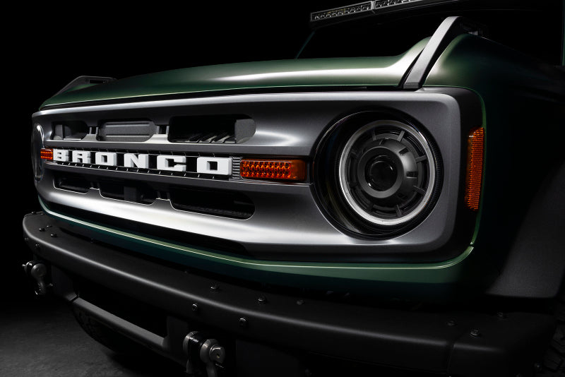Oracle 2021+ Ford Bronco Oculus  Bi-LED Projector Headlights - Amber/White Switchback SEE WARRANTY Oracle 2021+ Ford Bronco Oculus  Bi-LED Projector Headlights - Amber/White Switchback SEE WARRANTY