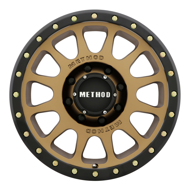 Method MR305 NV 17x8.5 0mm Offset 8x170 130.81mm CB Method Bronze/Black Street Loc Wheel Method MR305 NV 17x8.5 0mm Offset 8x170 130.81mm CB Method Bronze/Black Street Loc Wheel