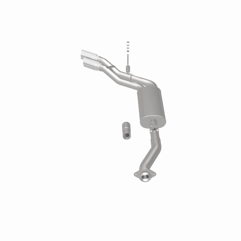 MagnaFlow 11-13 Ford F-150 Pickup Dual Same Side Before P/S Rear Tire Stainless CatBack Perf Exhaust MagnaFlow 11-13 Ford F-150 Pickup Dual Same Side Before P/S Rear Tire Stainless CatBack Perf Exhaust