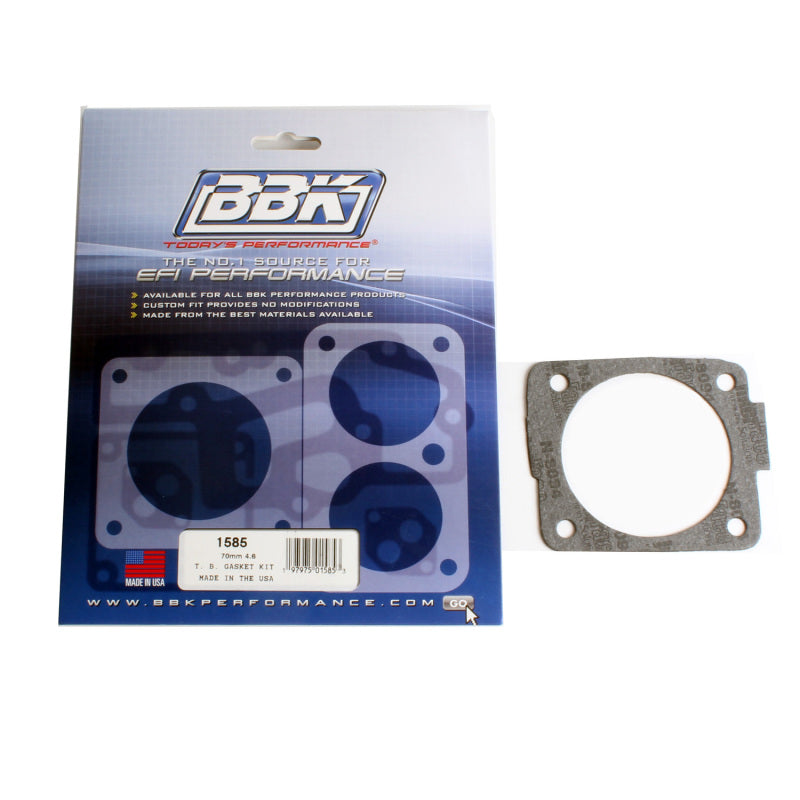 BBK 96-04 Ford Mustang Truck 4.6 5.4 70 75mm Throttle Body Gasket Kit BBK 96-04 Ford Mustang Truck 4.6 5.4 70 75mm Throttle Body Gasket Kit