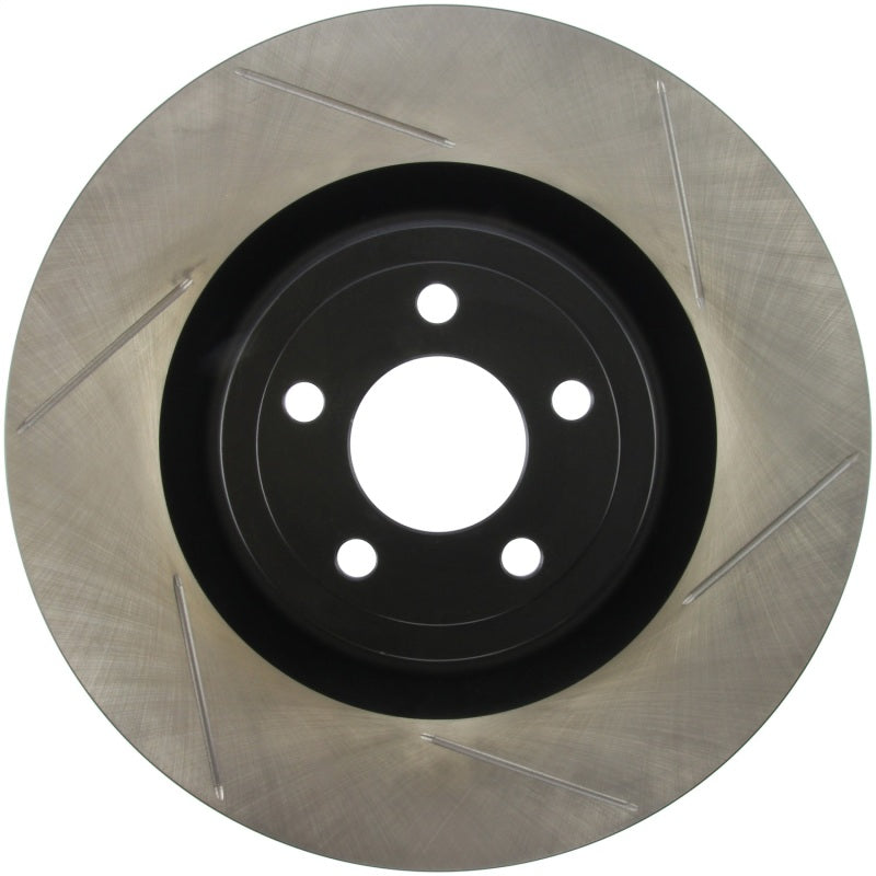 StopTech 2015 Ford Mustang GT w/ Brembo Brakes Left Front Slotted Brake Rotor StopTech 2015 Ford Mustang GT w/ Brembo Brakes Left Front Slotted Brake Rotor