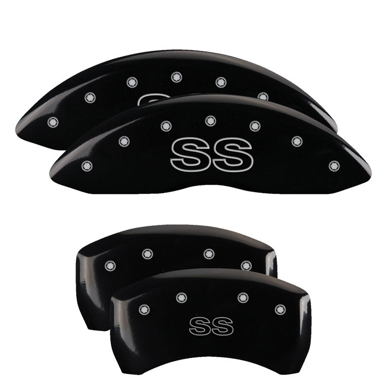 MGP 4 Caliper Covers Engraved Front & Rear With out stripes/Dodge Yellow finish black ch MGP 4 Caliper Covers Engraved Front & Rear With out stripes/Dodge Yellow finish black ch