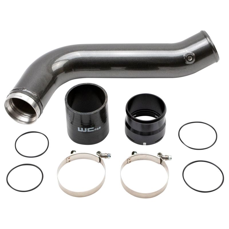 Wehrli 20-24 Chevrolet 6.6L L5P Duramax Passenger Side 3.5in Intercooler Pipe - Sparkle Copper Wehrli 20-24 Chevrolet 6.6L L5P Duramax Passenger Side 3.5in Intercooler Pipe - Sparkle Copper
